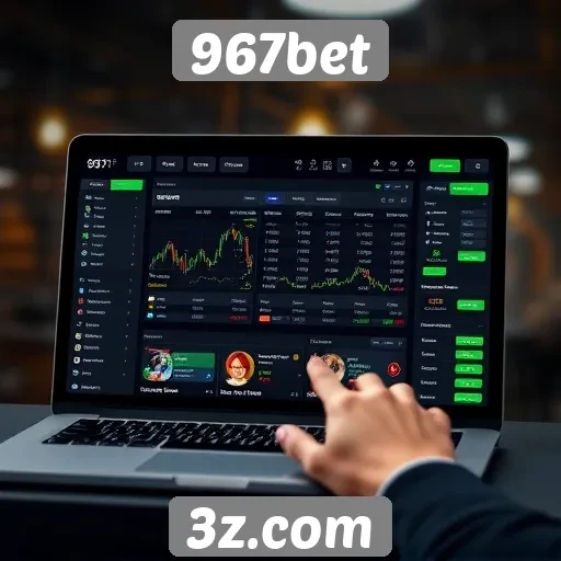 Interface do usuário e experiência no 967bet